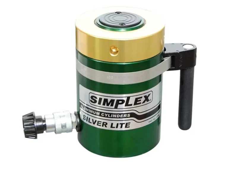 Simplex Single Acting, Aluminum Locknut Hydraulic Cylinder